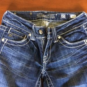 Miss Me boot cut jeans size 25
